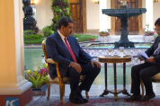 Interview: Venezuelan president says dialogue only way to overcome political deadlock