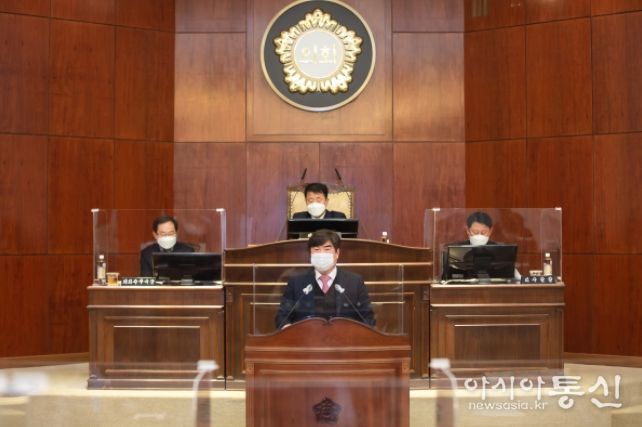 남양주시의회 김지훈 의원 시의 주요 현안사항에 대한 시정질문 펼쳐