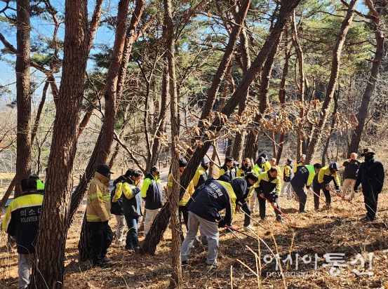 경북소방본부, 전담의용소방대 산불대응역량 강화 교육 실시