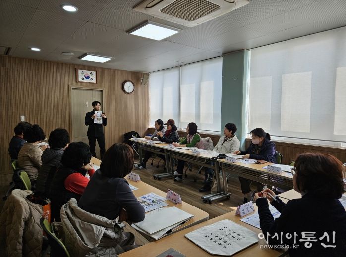 중구, 주민 대상 찾아가는 한글교육 시행