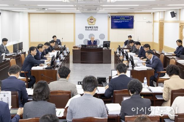 경북도의회 행정보건복지위원회 2024년 제2회 추경예산안 심사