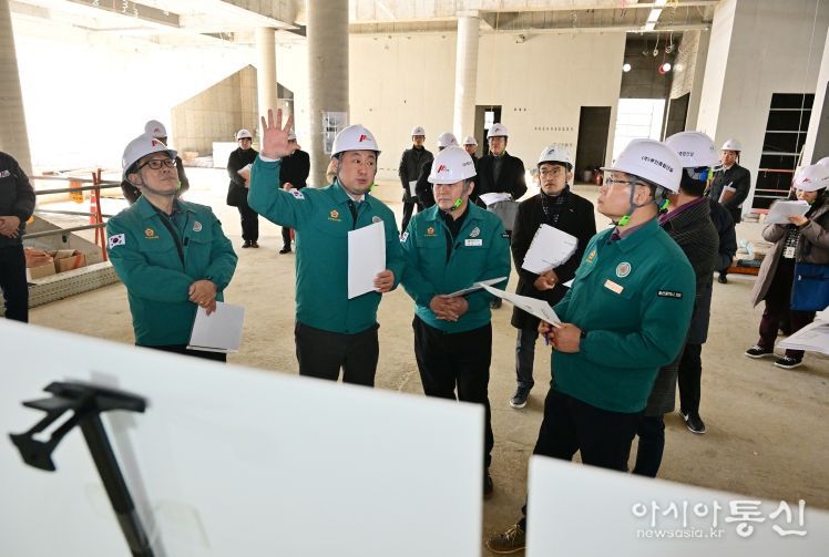 교육위원회, 학생 체험기관 설립 예정지 현장 점검