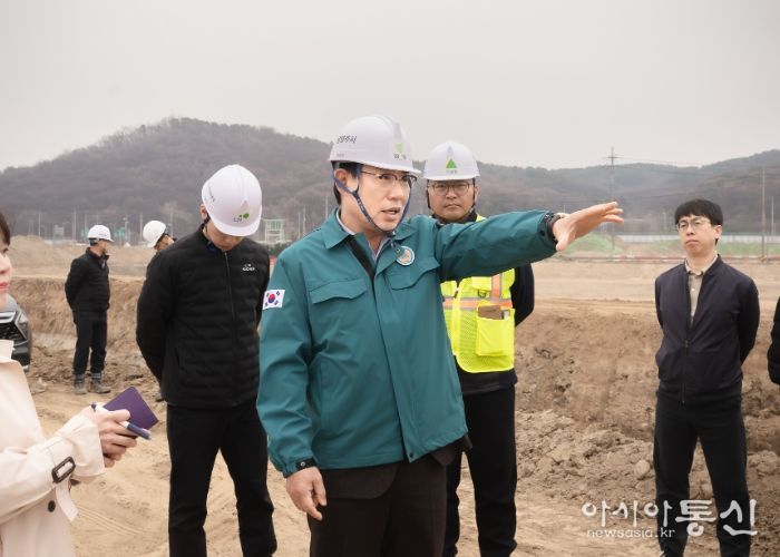 조성대 남양주시의회 의장, 왕숙신도시 조성 공사현장 점검