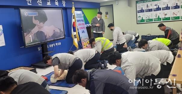 의정부시 보건소, 찾아가는 심폐소생술 교육 실시