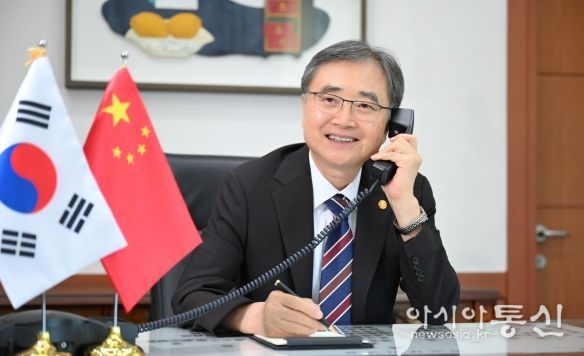 한중 외교장관 통화