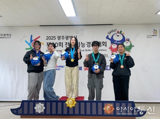 울산 직업계고 학생, 전국기능경기대회 18명입상(애니원고 박주찬).