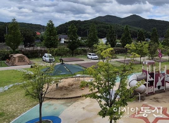 신불산군립공원야영장