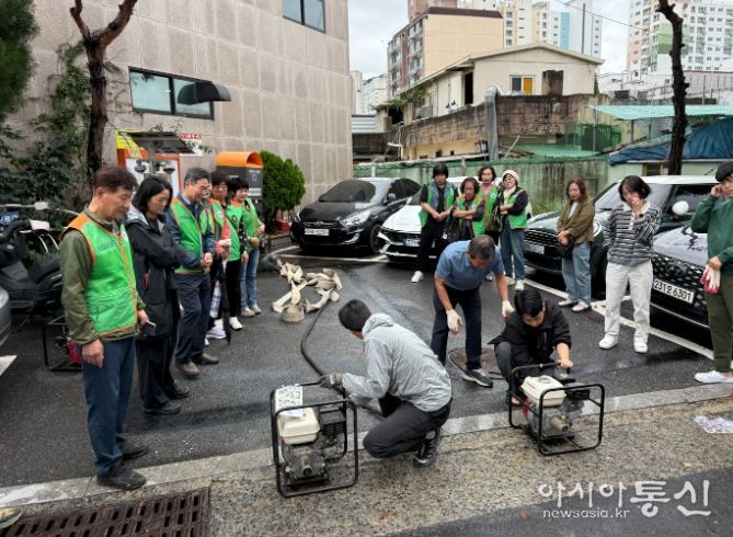 양수기 사전가동 점검·교육
