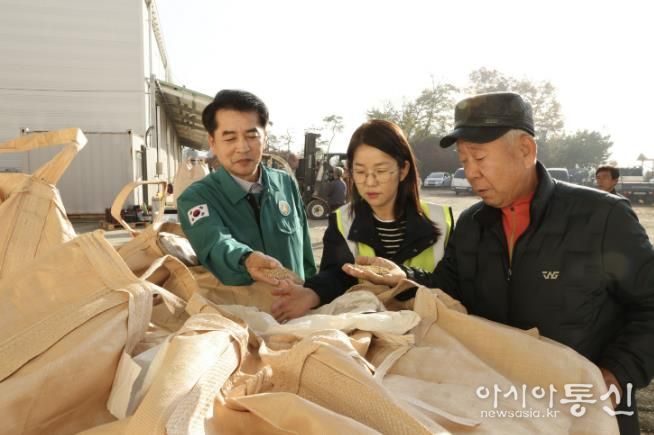 보은군, 2025년산 공공비축미곡 건조벼 1,078톤 매입