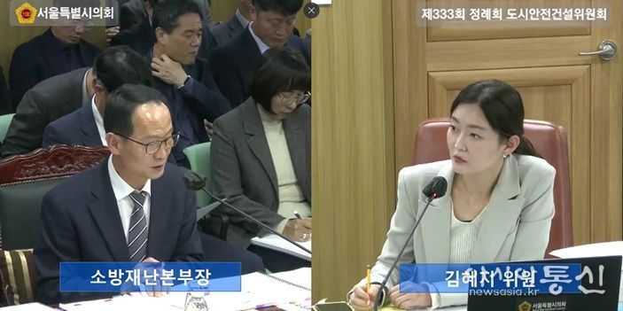 2025년 서울시 소방재난본부 행정사무감사