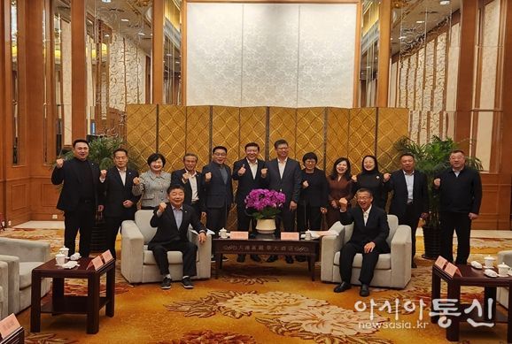 중국 다렌시 방문 양 도시 의회 간 교류 및 우호 협력 논의