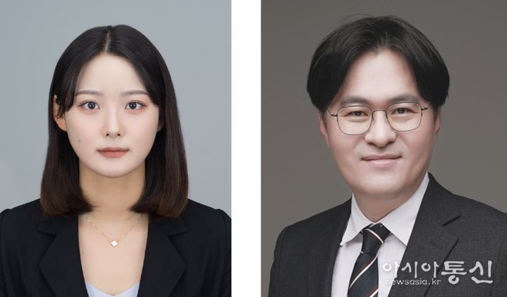 식품공학과 석사과정 유세영 씨와 신의철 교수