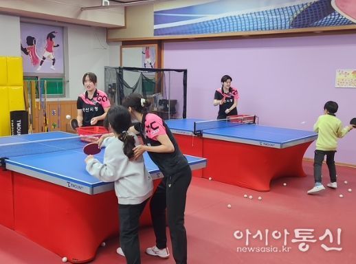 양산시, 생활체육 탁구 저변 넓힌다