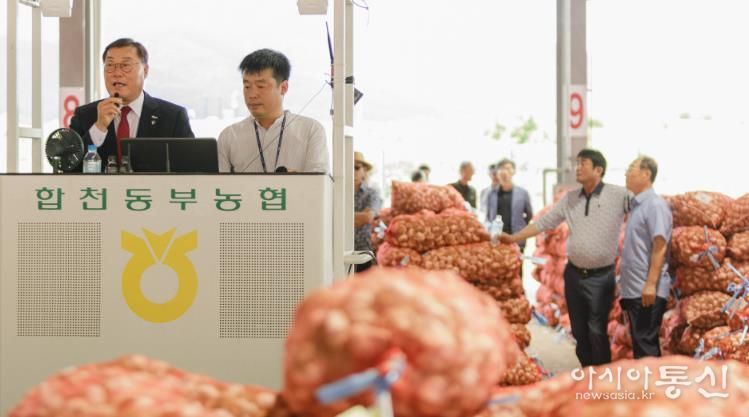 합천군, 산지공판장 경매 수수료 지원으로 농가 부담 완화