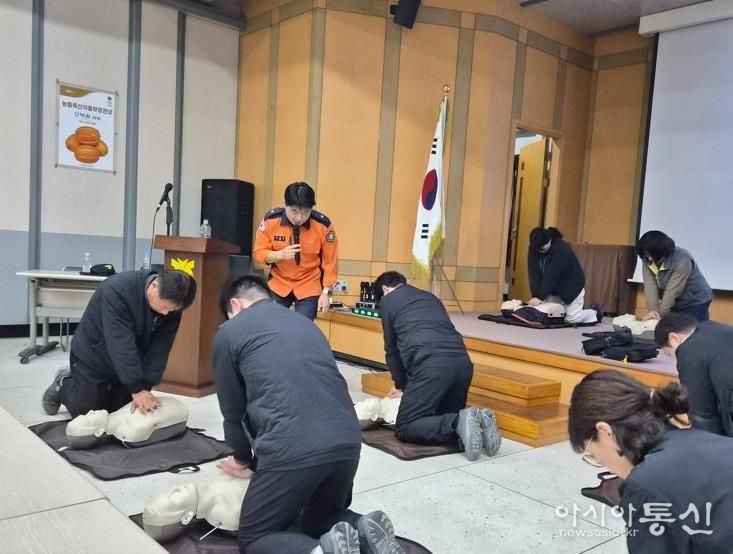 여주시, 사업장으로 찾아가는 심폐소생술 교육 실시