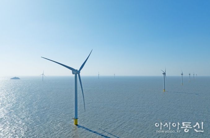 전남 해상풍력 시설