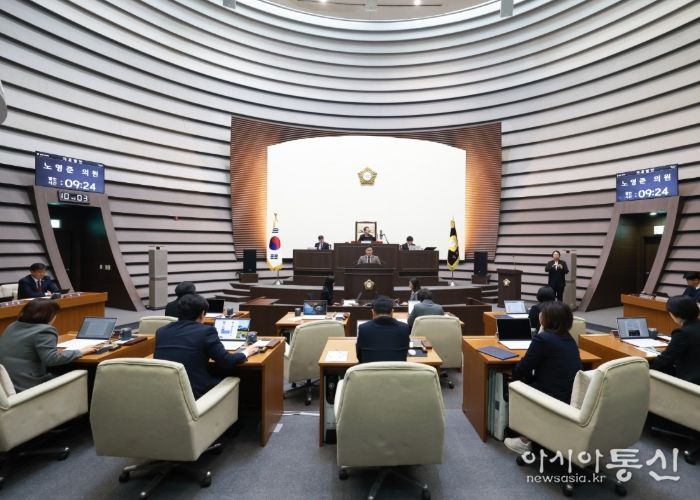 광주시의회 제321회 제2차 정례회를 끝으로 2025년도 의사일정 모두 마무리