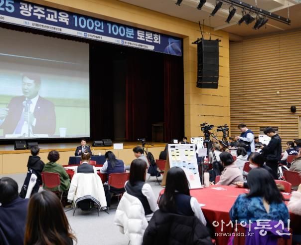 광주시민협치진흥원 ‘광주교육 100인 100분 토론회’ 개최