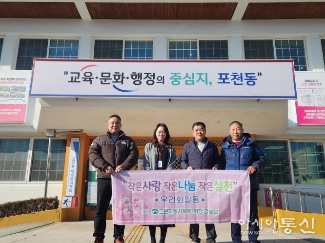 포천시 우리회, 취약계층 위해 농협상품권 100만 원 기탁