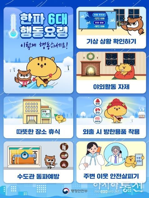 국민행동요령(한파)