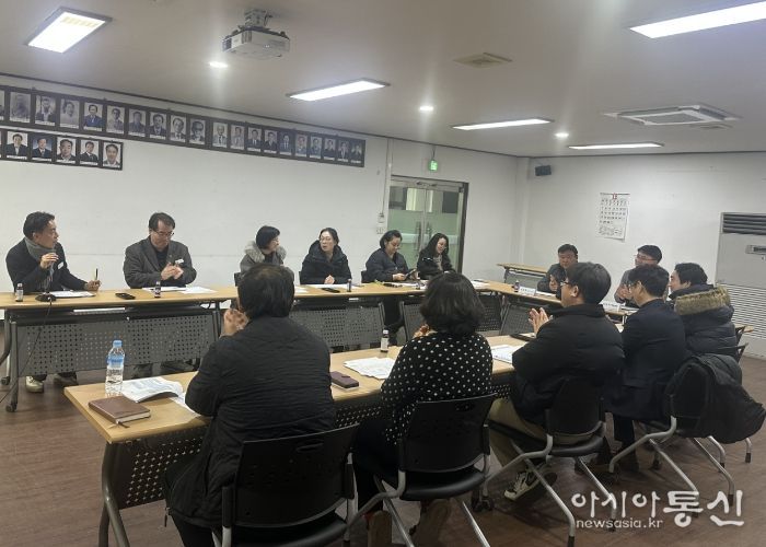 양평산수유한우축제위원회 실무단 회의