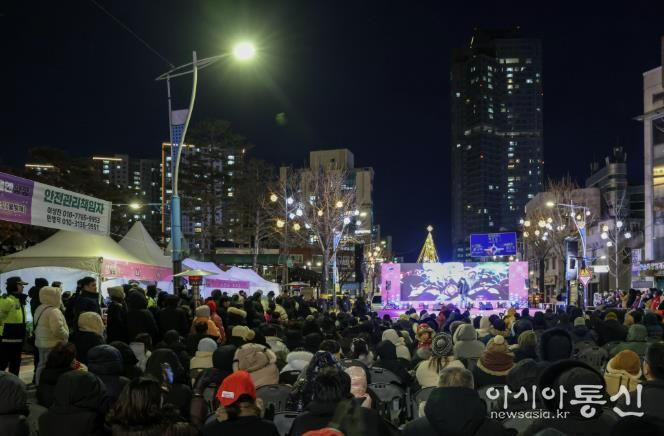 양평군, '겨울엔 양평 불빛愛' 성황리에 종료
