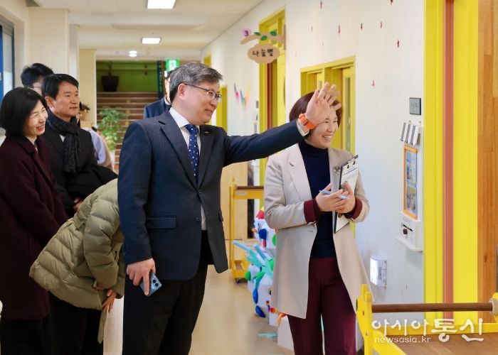 전주성현유치원 방문