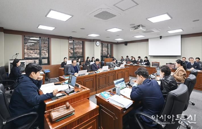 파주시의회 자치행정위원회, 민생 현안 담은 의원발의 조례안 9건 가결