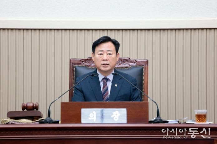 구리시의회 신동화 의장 GTX-B 정차 및 대광법 개정 촉구 결의안 채택
