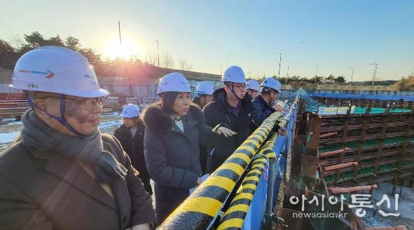 오산시, 환경사업소 주요 역점사업 현장 점검 실시