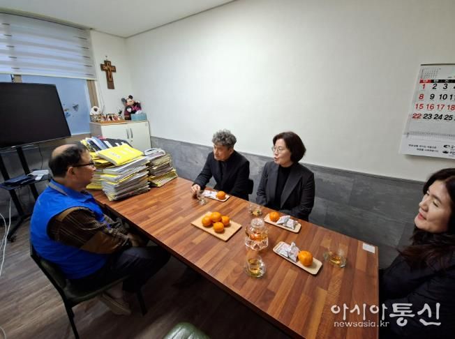 창원특례시 상수도사업소, 설 명절 앞두고 사회복지시설 위문