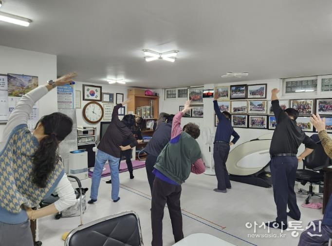 화성특례시가 온돌경로당 프로그램을 운영하고 있다